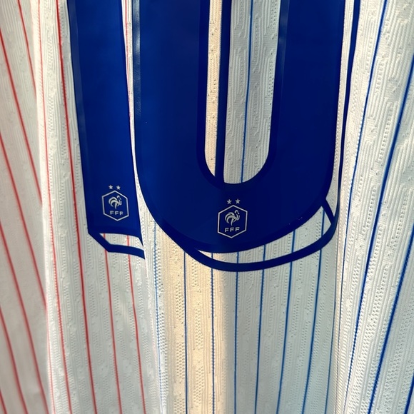 Kylian Mbappe France National Team Nike 2024 Away Authentic Jersey - White - Picture 7 of 8